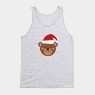 Cute Animal Cute Bear Christmas Outfit Costumes Gift Tank Top